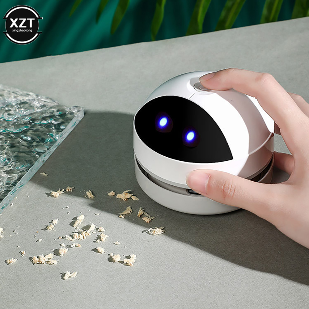 Mini Desktop Vacuum Cleaner For Eraser Dust - Mini Aspirador de Pó Portátil Sem