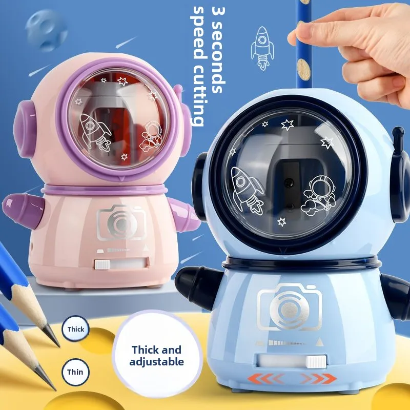 Electric Pencil Sharpener Usb - Apontador de lápis elétrico automático kawaii