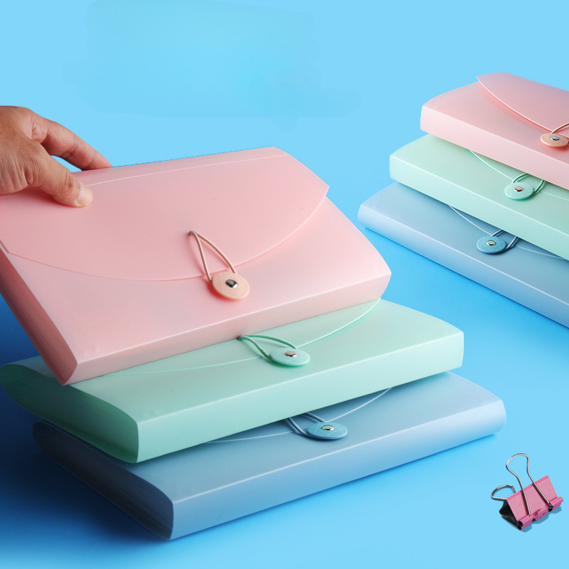 Expandable Accordion File Folder 13 Pockets - Pasta Expansível com 13 Bolsos, Organizador