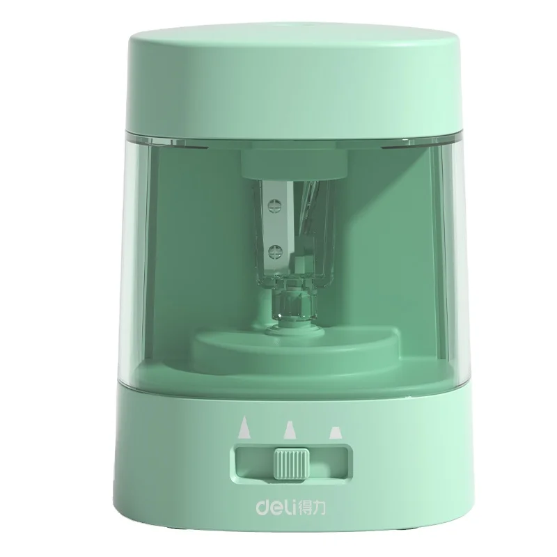 Electric Pencil Sharpener Usb - Deli VA3 Verde bateria USB unidade