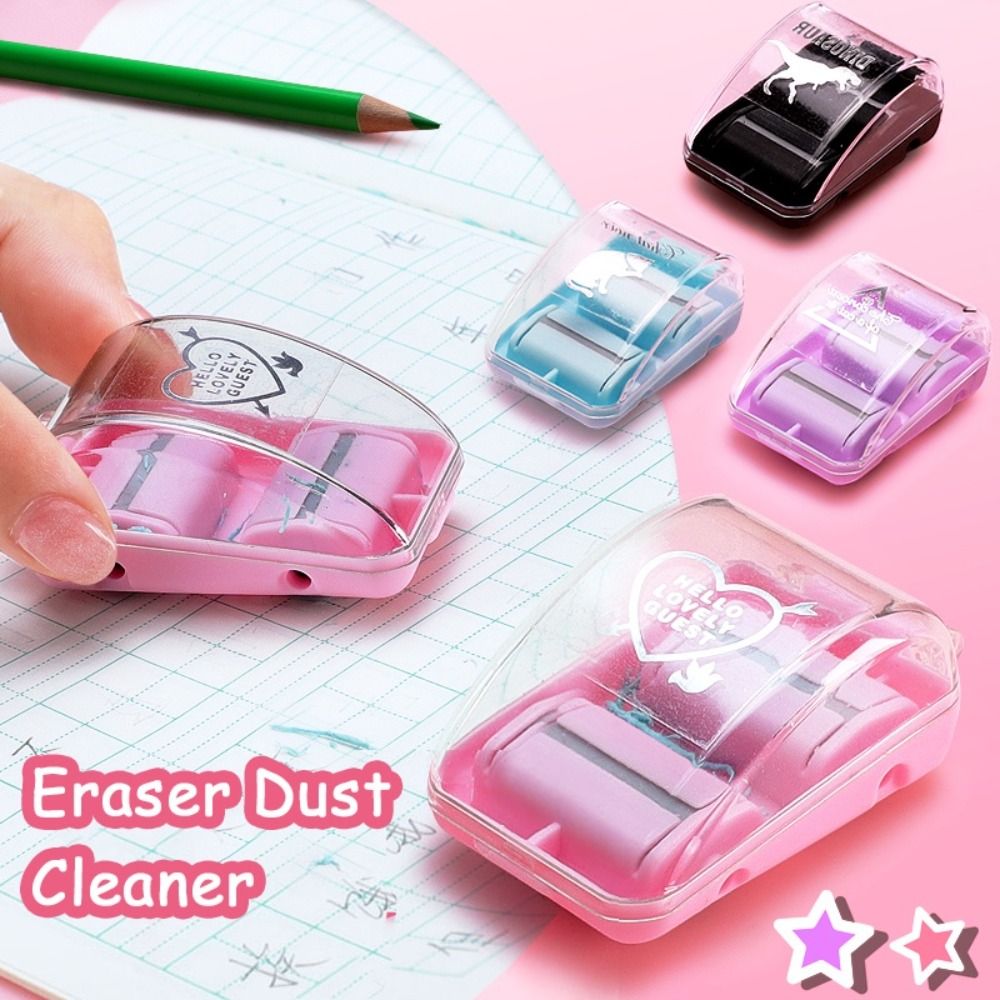 Mini Desktop Vacuum Cleaner For Eraser Dust - Mini Desktop Aspirador, Papelaria criativa, Borracha