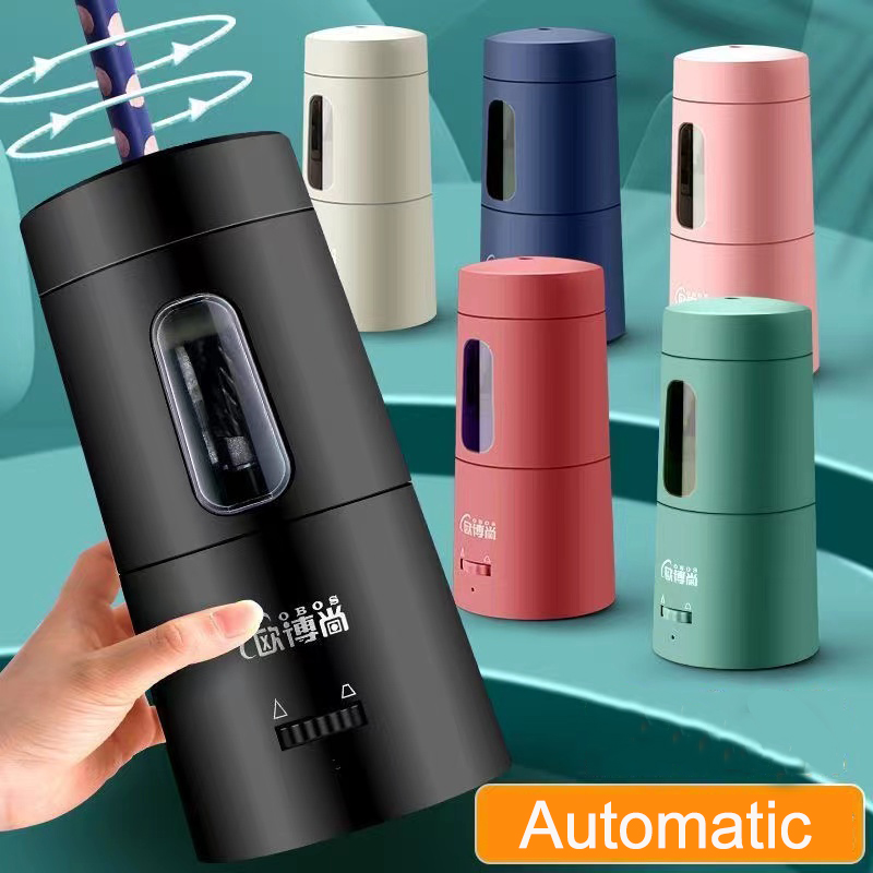 Electric Pencil Sharpener Usb - Apontador de lápis elétrico automático criativo