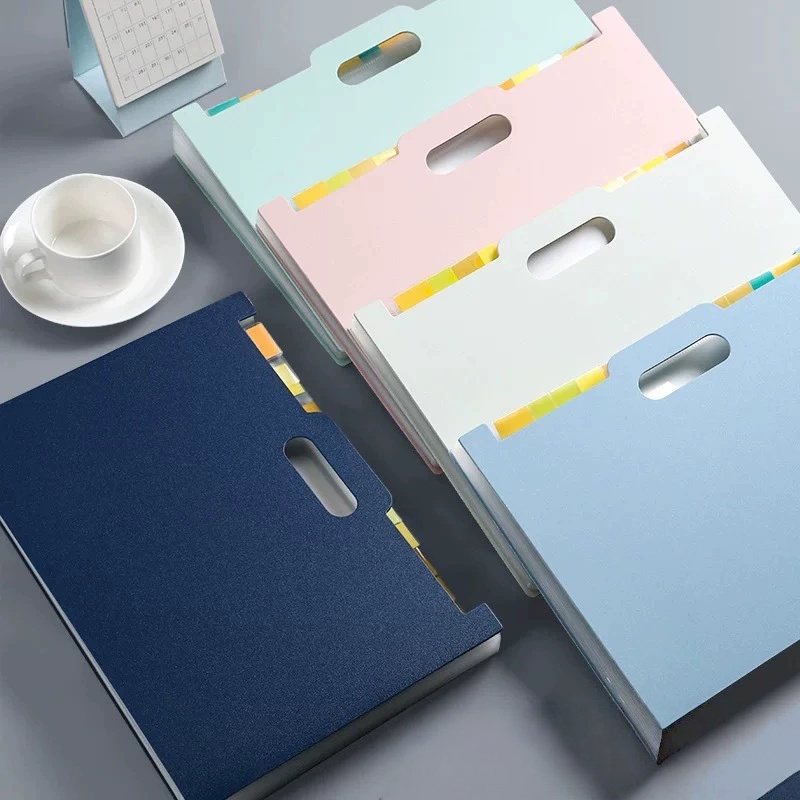 Expandable Accordion File Folder 13 Pockets - Organizador de Arquivos Acordeão com 13