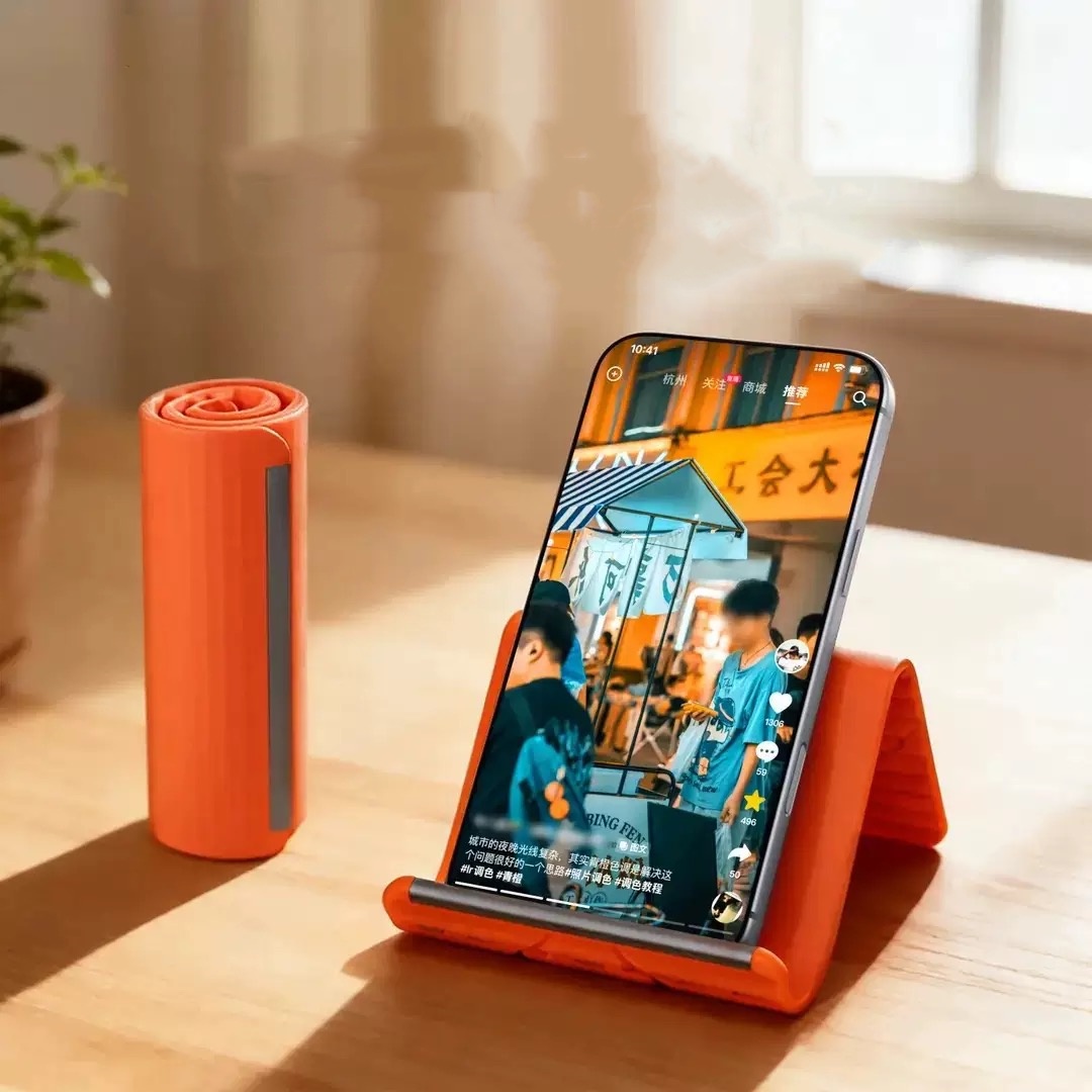 Desk Accessories - Suporte Portátil para Celular de Silicone,