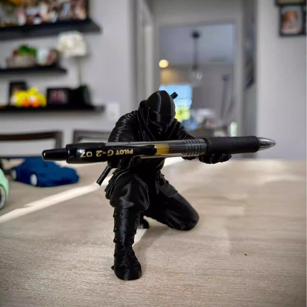 Stationery - Suporte para caneta ninja impresso em