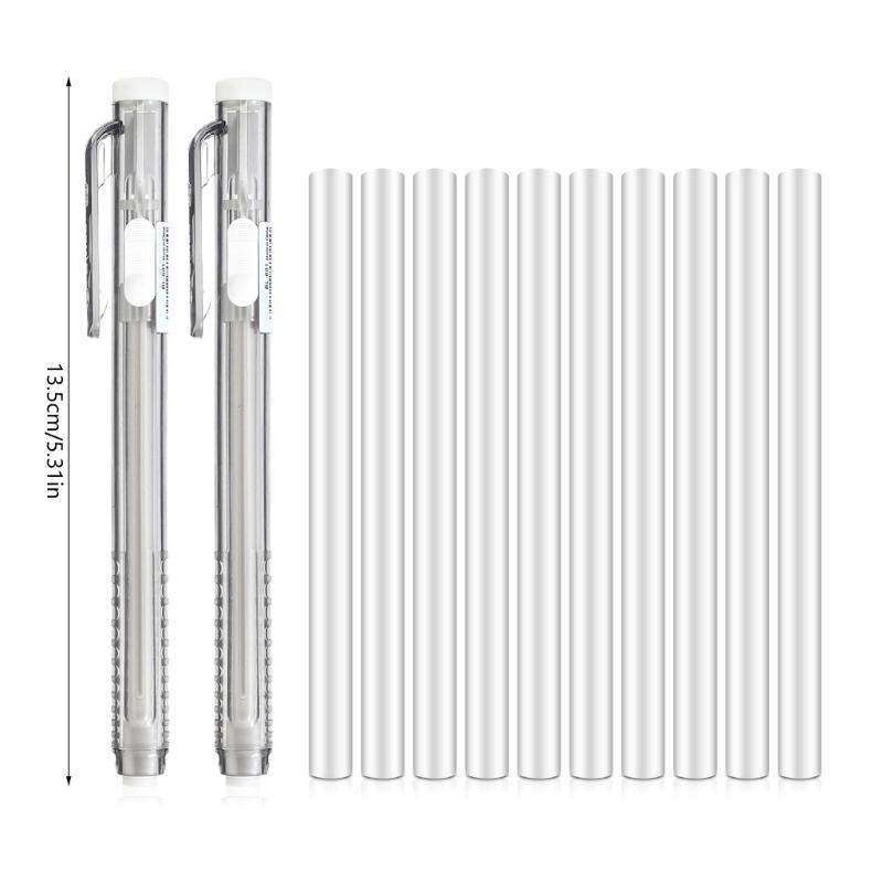 12x borrachas forma caneta bor - Retractable Eraser Pen Click avaliação e preço