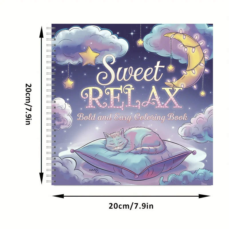 Livro de Colorir Sweet Relax p - School Supplies avaliação e preço