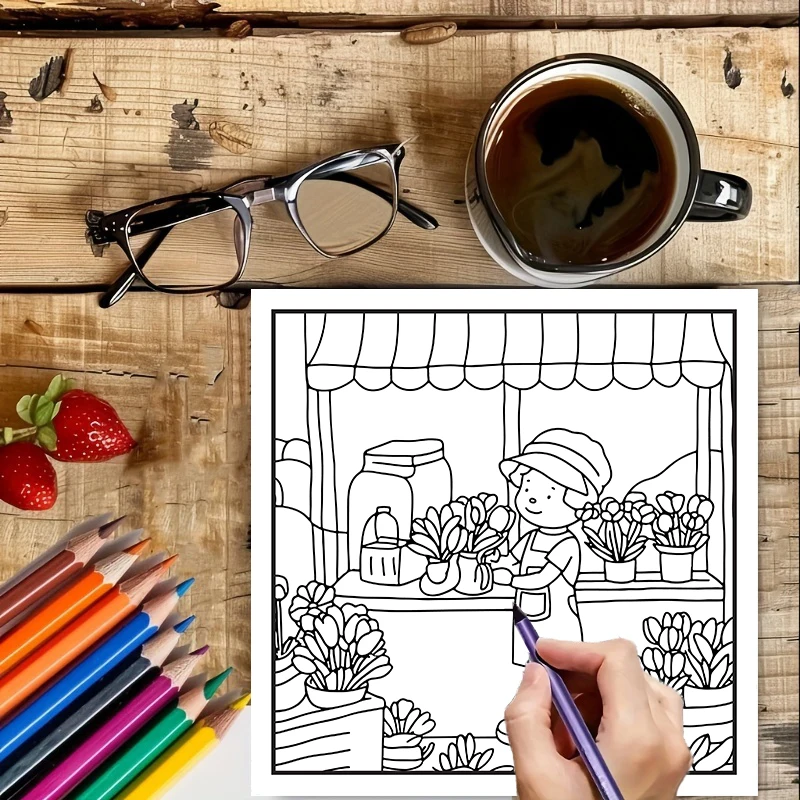 Livro de Colorir Sweet Relax p - School Supplies avaliação e preço