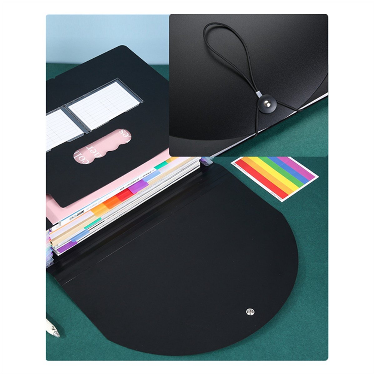 Pasta de Arquivo Expansível AT - Expandable Accordion File Folder 13 Pockets avaliação e preço