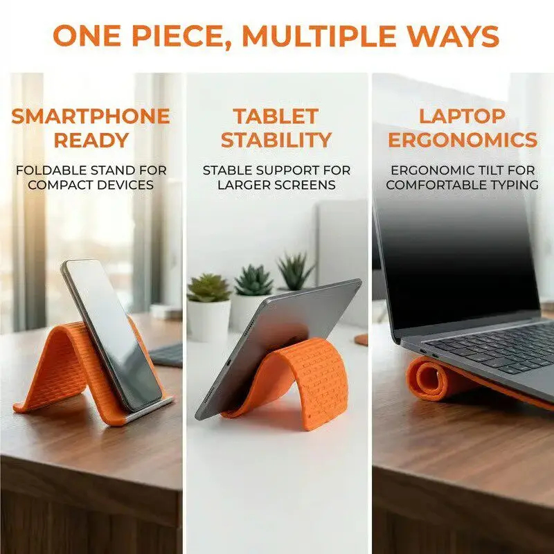 Suporte de Silicone Dobrável p - Desk Accessories avaliação e preço
