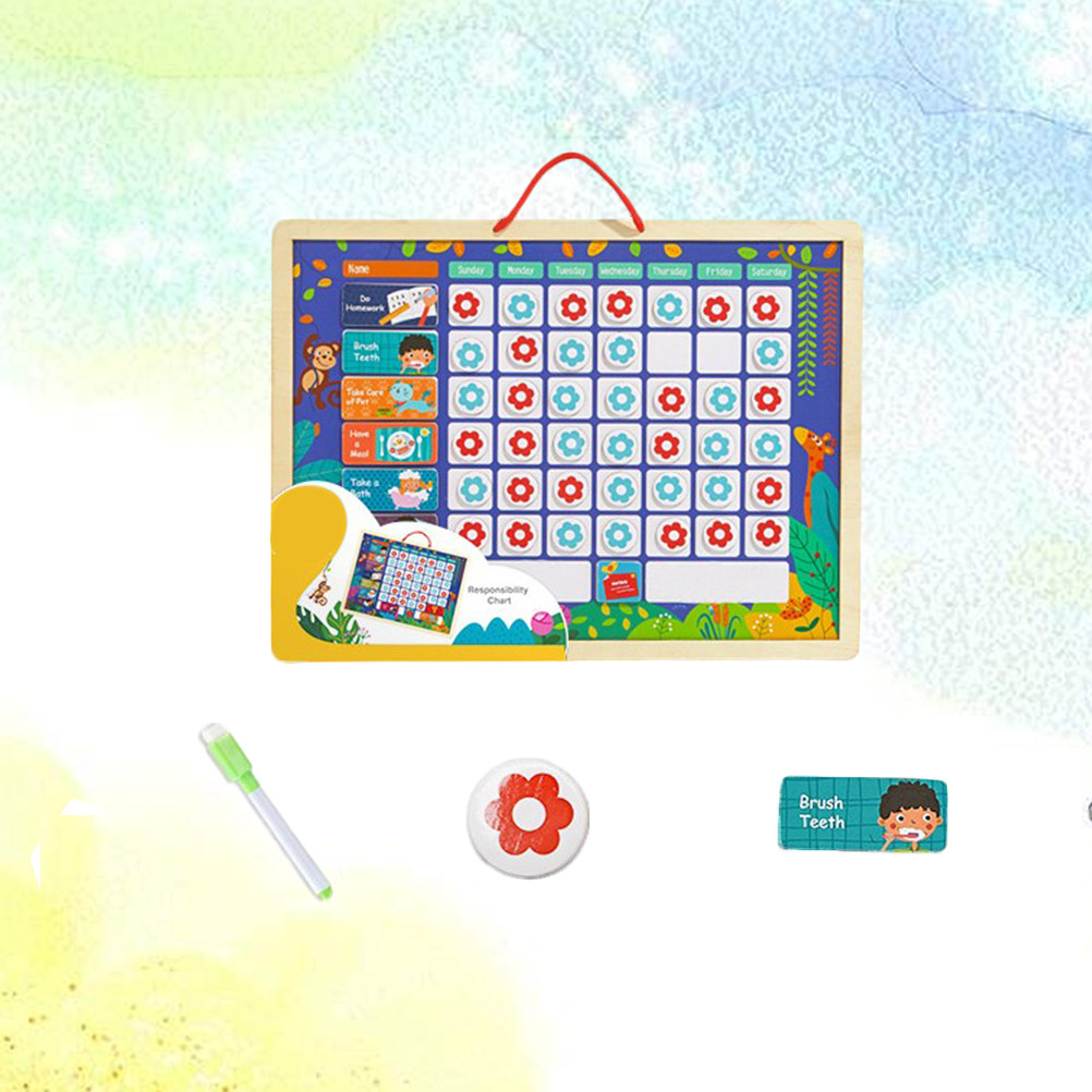 Quadro de Responsabilidade Mag - Kids Magnetic Reward Chart Board avaliação e preço