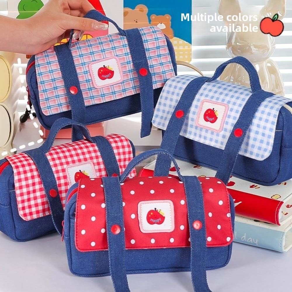 Estojo de Lápis Estilo Coreano - Aesthetic Large Pencil Case Pouch avaliação e preço