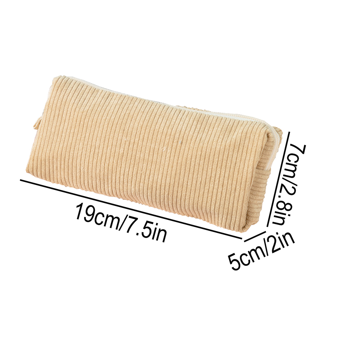 Estojo de Lápis Retro em Cordu - Aesthetic Large Pencil Case Pouch avaliação e preço