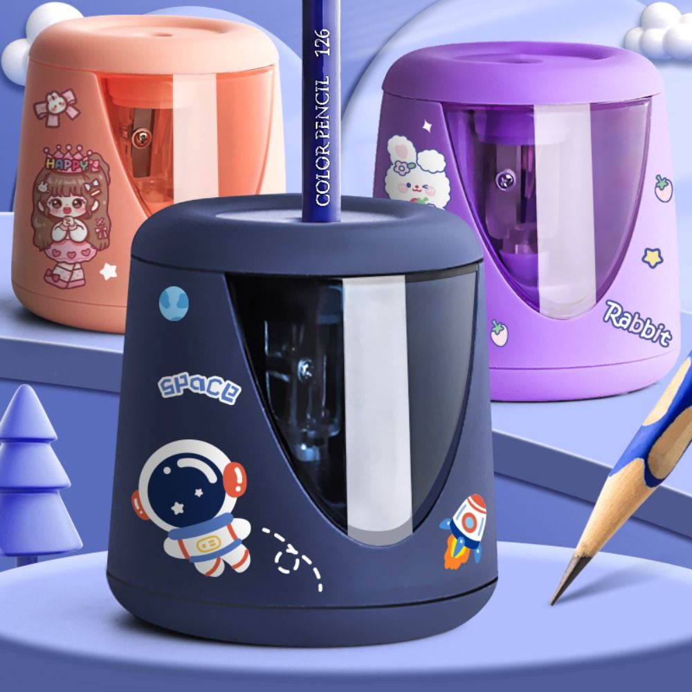 Material Escolar, Lápis Elétri - Electric Pencil Sharpener Usb avaliação e preço