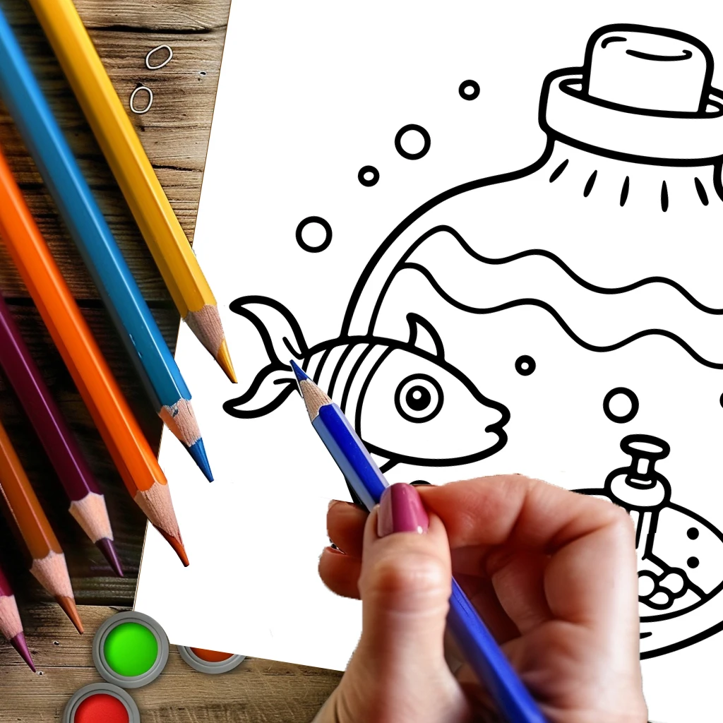 Livro de Colorir Mágico para A - School Supplies avaliação e preço