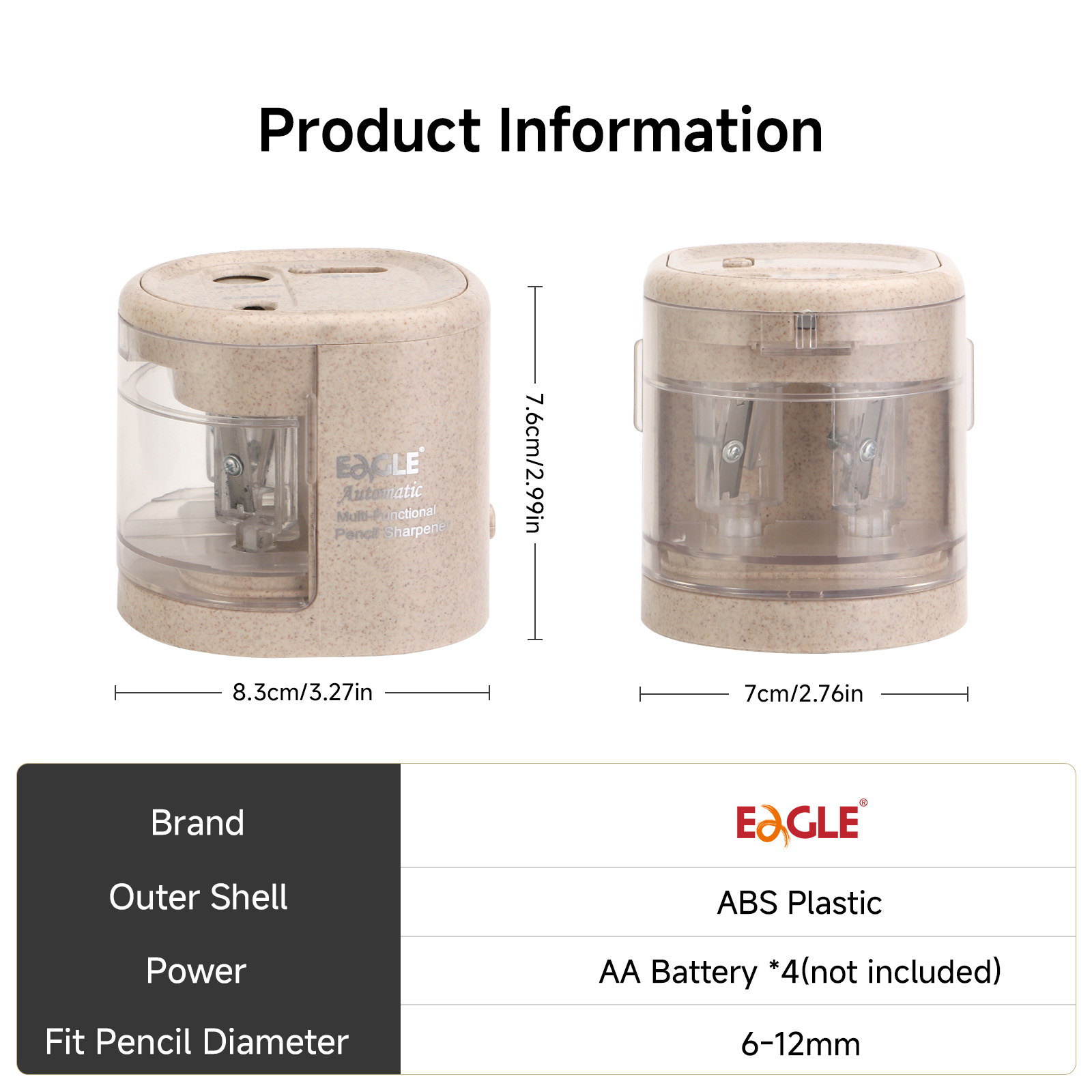 Afiador de Lápis Elétrico Auto - Electric Pencil Sharpener Usb avaliação e preço