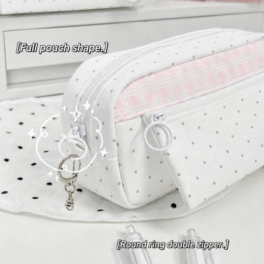 Estojo de Lápis Estético com E - Aesthetic Large Pencil Case Pouch avaliação e preço