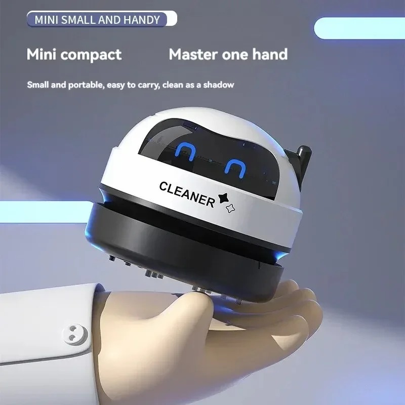 Mini Aspirador de Pó Sem Fio p - Mini Desktop Vacuum Cleaner For Eraser Dust avaliação e preço
