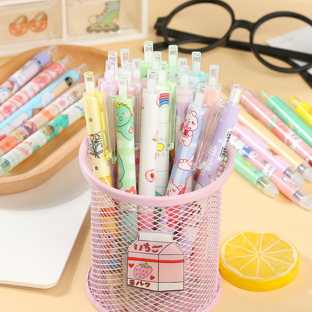 20 Canetas Gel Apagáveis Kawai - Retractable Eraser Pen Click avaliação e preço