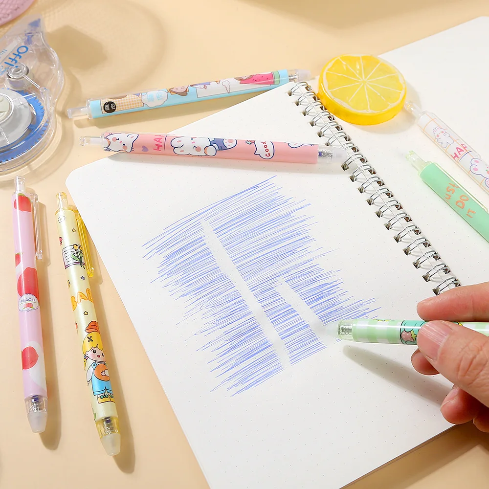 20 Canetas Gel Apagáveis Kawai - Retractable Eraser Pen Click avaliação e preço