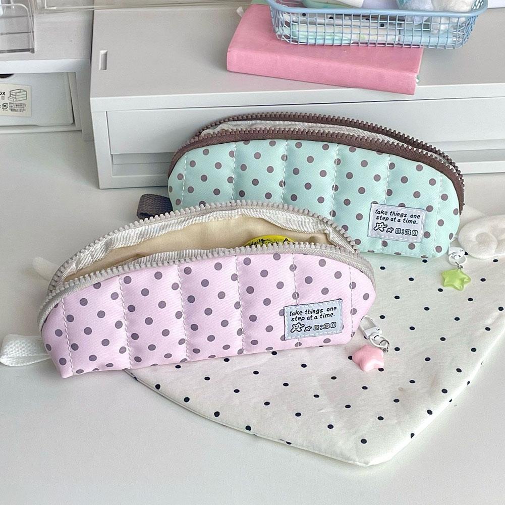 Estojo de Lápis Estético com E - Aesthetic Large Pencil Case Pouch avaliação e preço