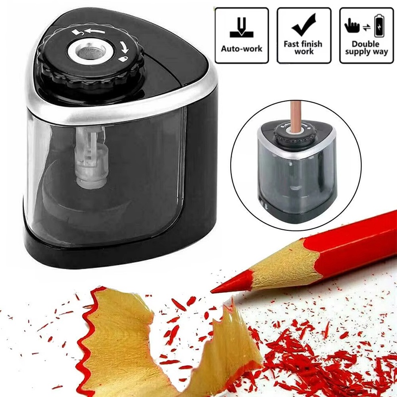 Apontador de Lápis Elétrico Po - Electric Pencil Sharpener Usb avaliação e preço