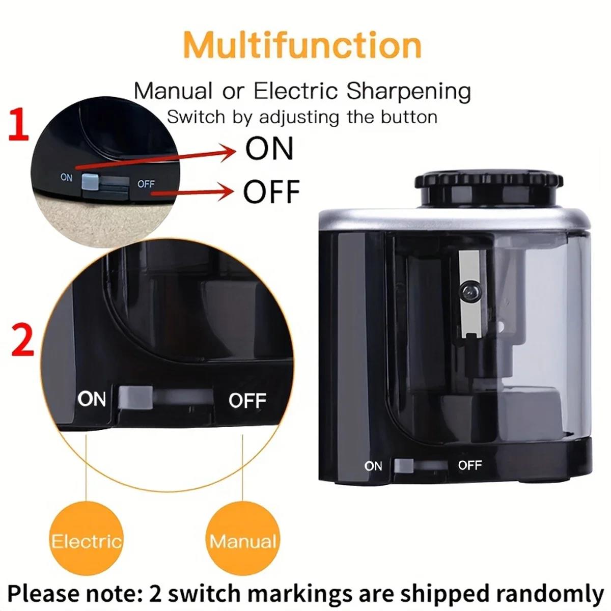 Apontador de Lápis Elétrico Po - Electric Pencil Sharpener Usb avaliação e preço