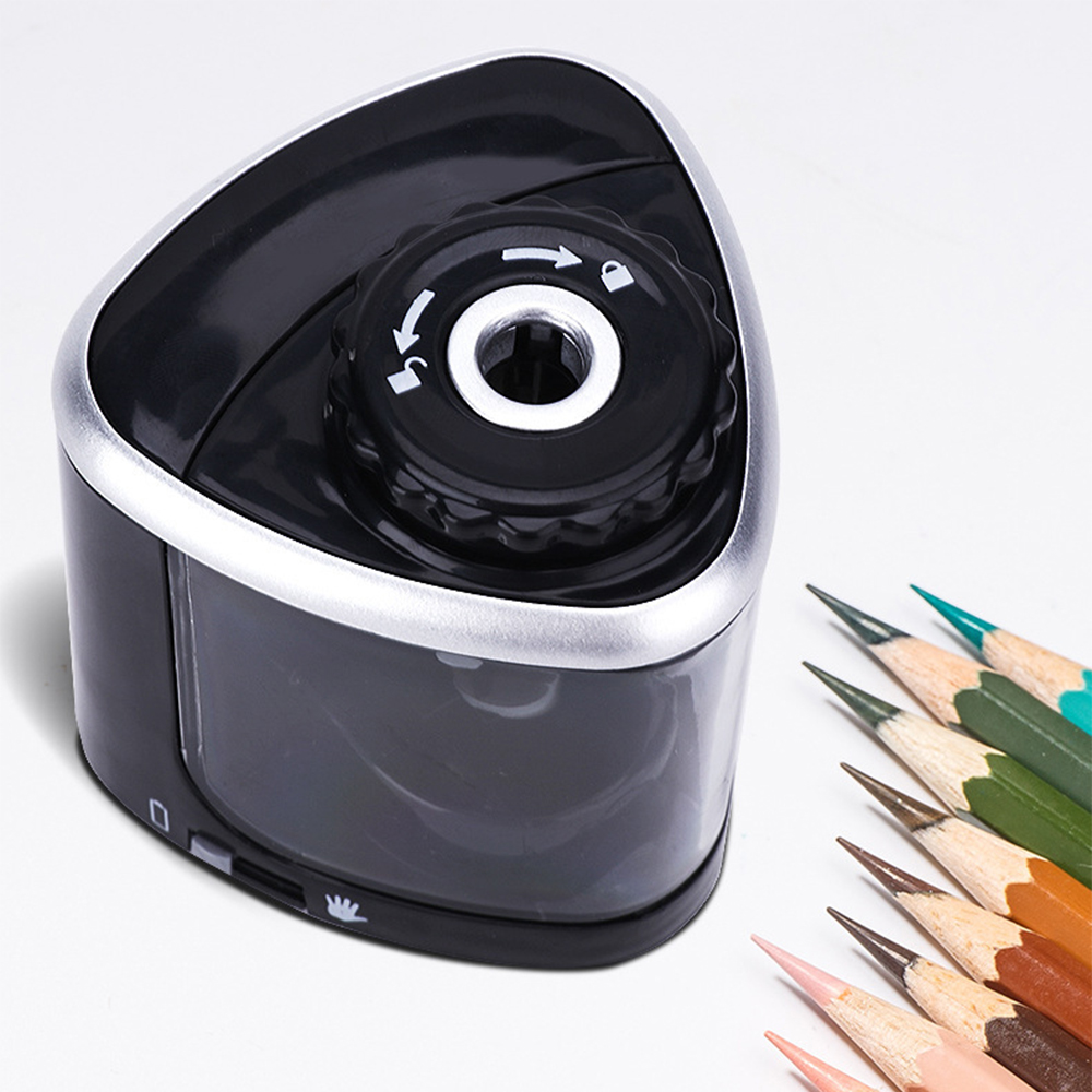 Apontador de Lápis Elétrico Po - Electric Pencil Sharpener Usb avaliação e preço