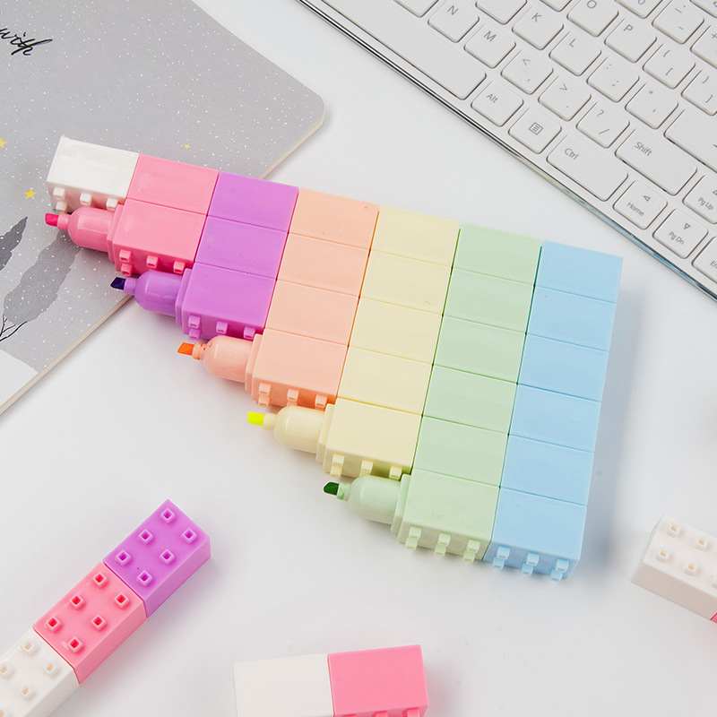 Pastel Cor Body Building Block - Pastel Highlighter Set Double Ended avaliação e preço