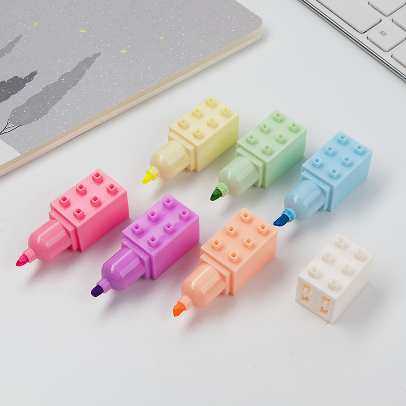 Pastel Cor Body Building Block - Pastel Highlighter Set Double Ended avaliação e preço