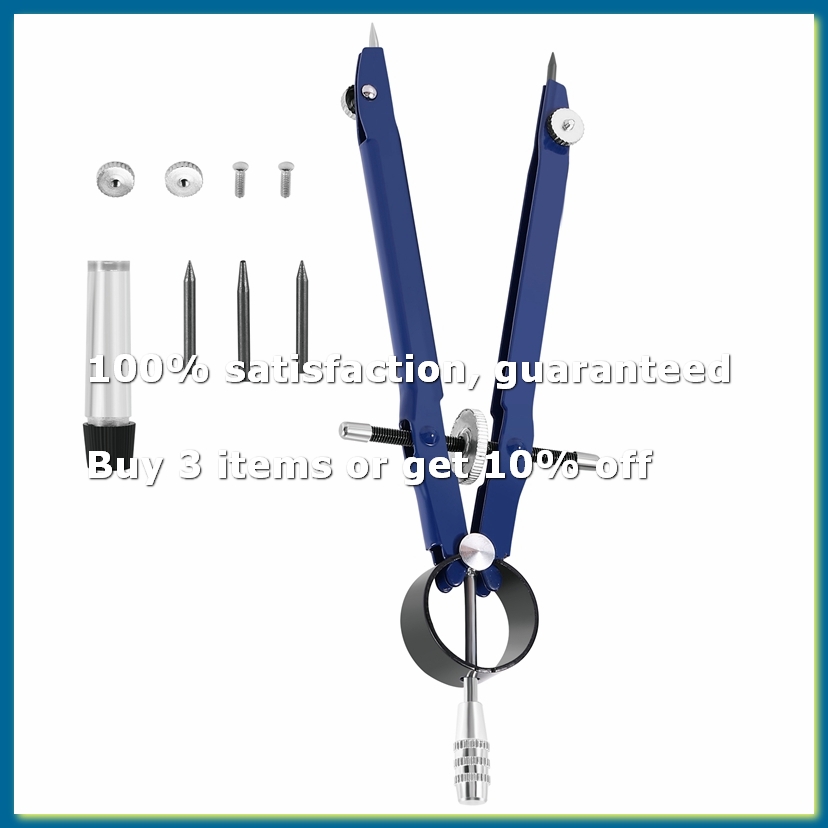 Kit com 4 Compassos Profission - Math Geometry Set With Compass avaliação e preço