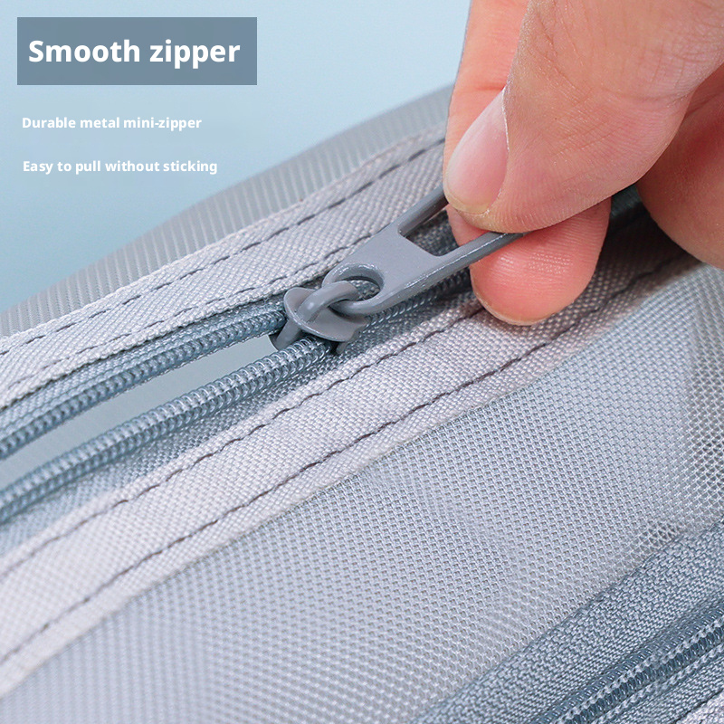 Estojo de Lápis Transparente d - Clear Mesh Pencil Pouch For Exam avaliação e preço