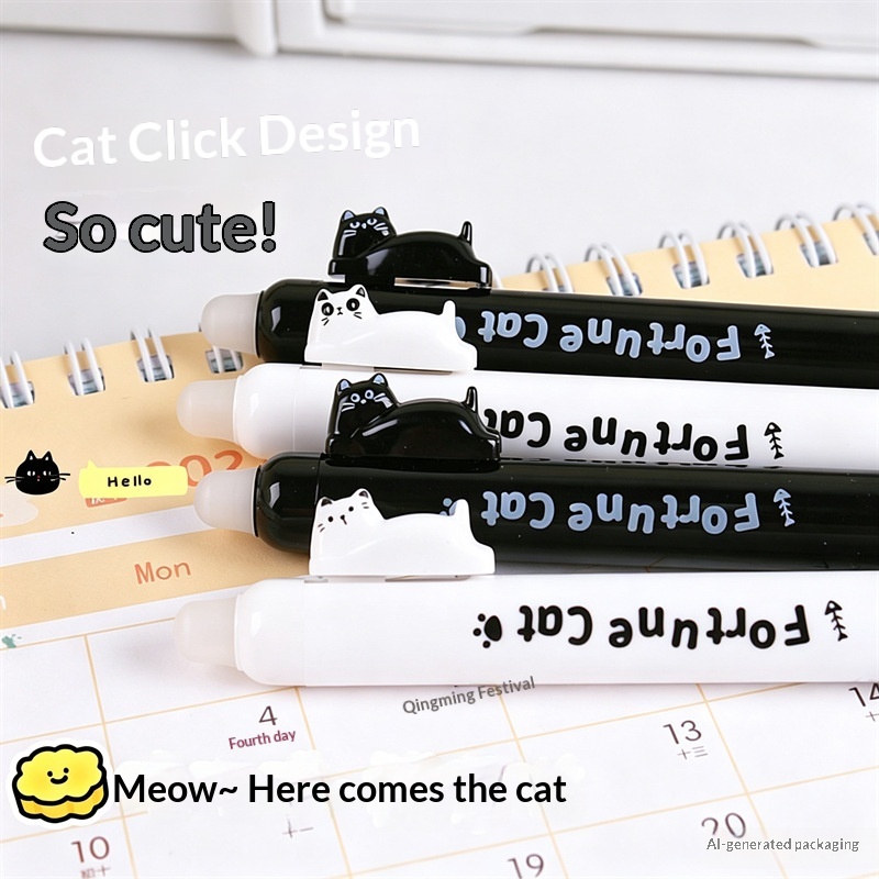 4 Canetas Gel Apagáveis com De - Retractable Eraser Pen Click avaliação e preço