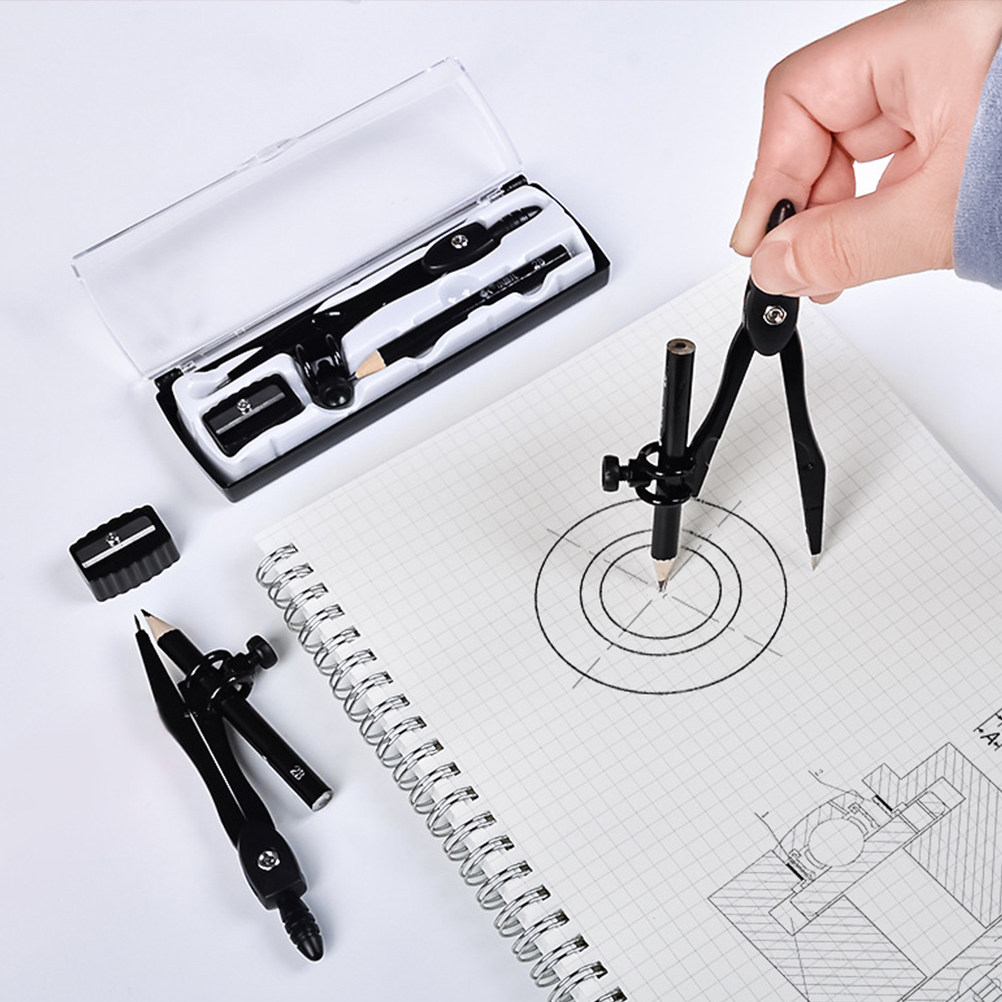 Conjunto de Compassos de Preci - Math Geometry Set With Compass avaliação e preço