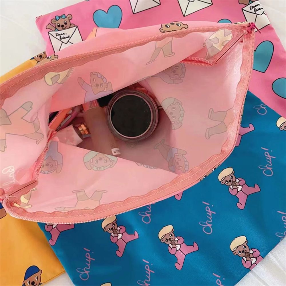 Bolsa de Maquiagem Kawaii com  - Stationery avaliação e preço