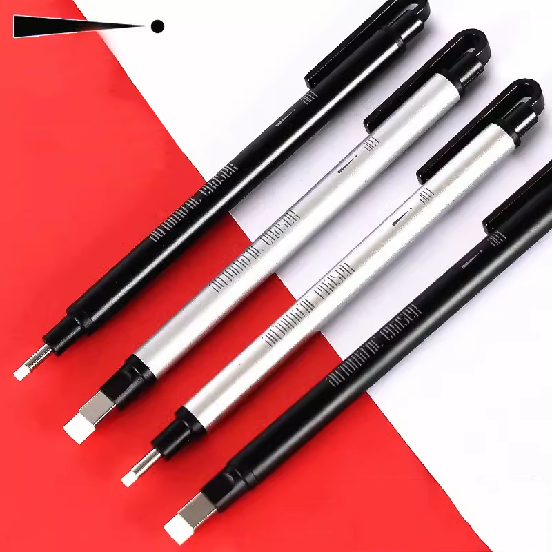 Caneta de borracha mecânica re - Retractable Eraser Pen Click avaliação e preço