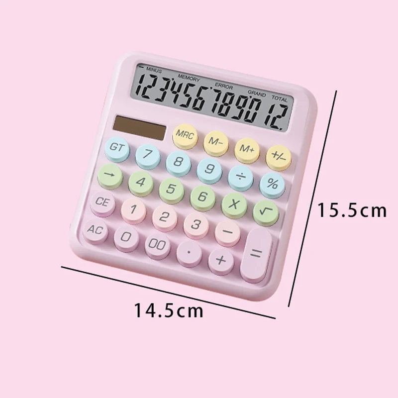 Ins Dopamine Candy Color Calcu - Scientific Calculator For Secondary School avaliação e preço