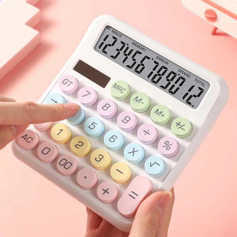 Ins Dopamine Candy Color Calcu - Scientific Calculator For Secondary School avaliação e preço