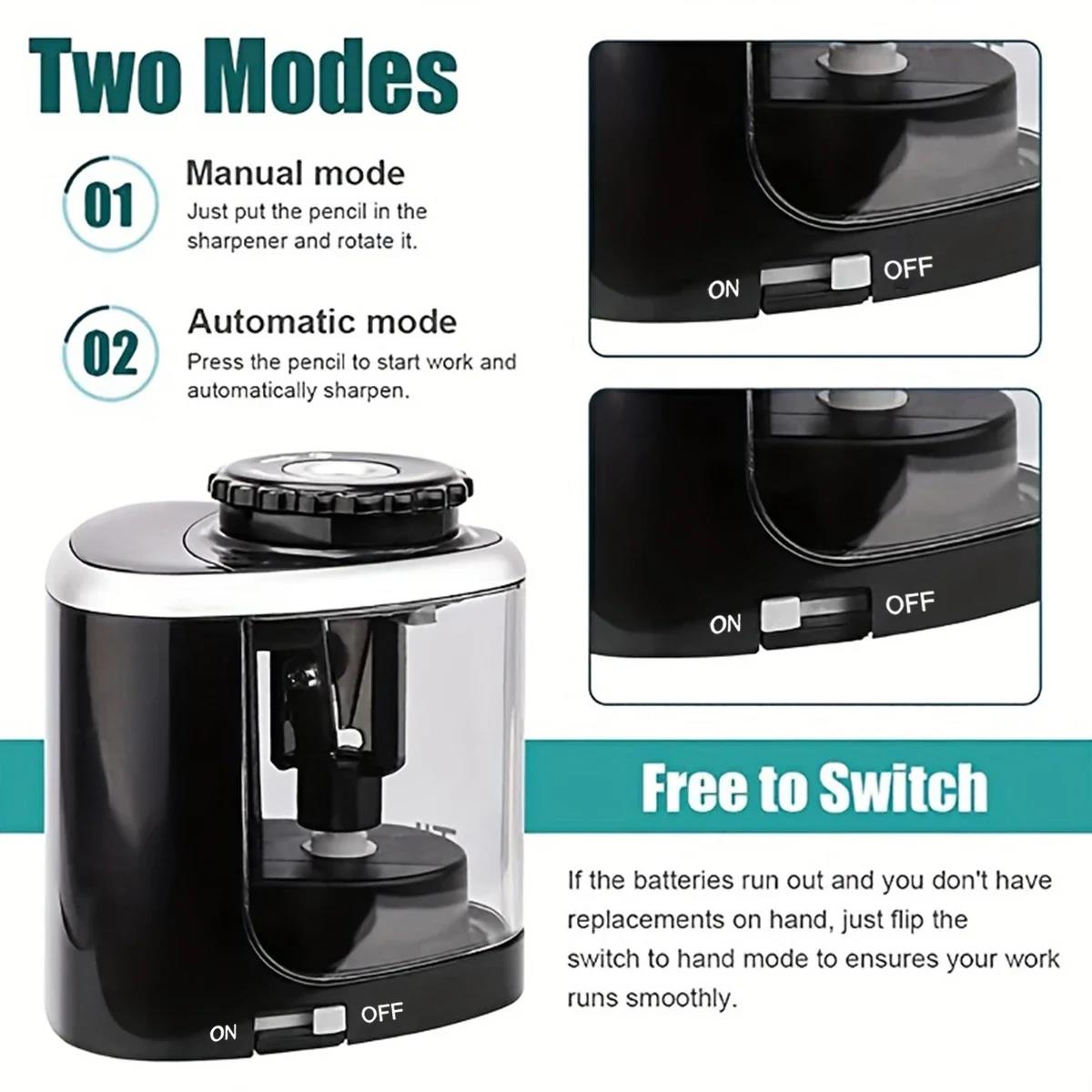 Afiador de lápis elétrico de m - Electric Pencil Sharpener Usb avaliação e preço