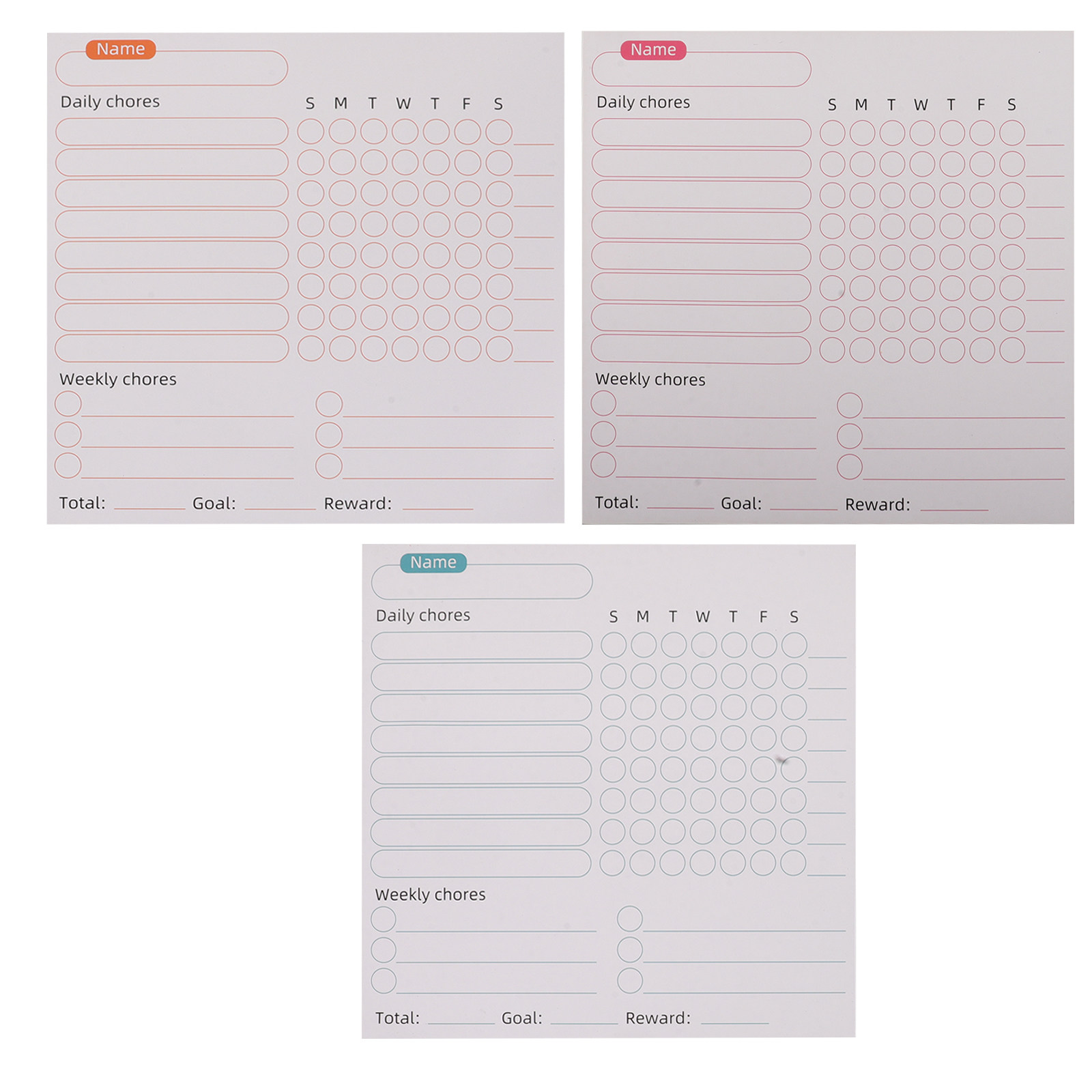 3 Peças de Quadro Magnético Br - Kids Magnetic Reward Chart Board avaliação e preço