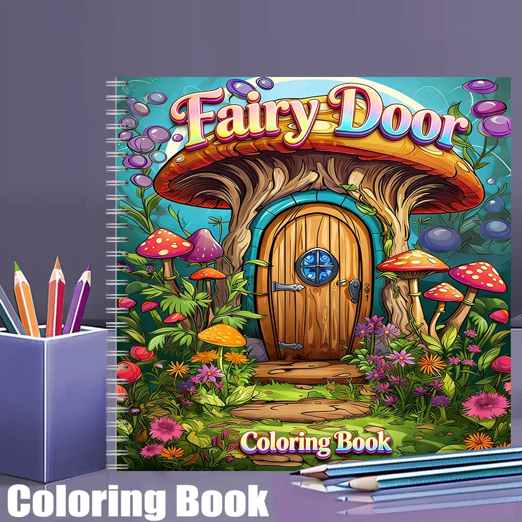 Livro de Colorir Porta da Fada - School Supplies avaliação e preço