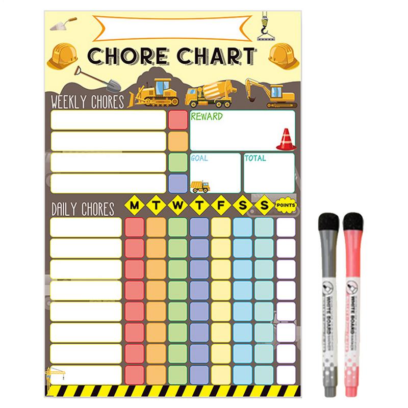Gráfico de tarefas magnético,  - Kids Magnetic Reward Chart Board avaliação e preço