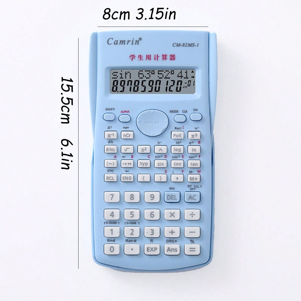 Calculadora Científica Multifu - Scientific Calculator For Secondary School avaliação e preço