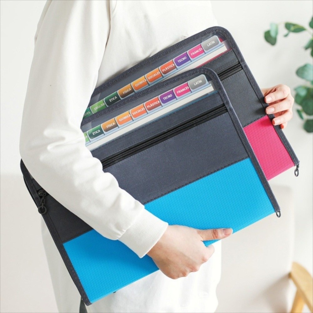 Pasta Expansível com 13 Bolsos - Expandable Accordion File Folder 13 Pockets avaliação e preço