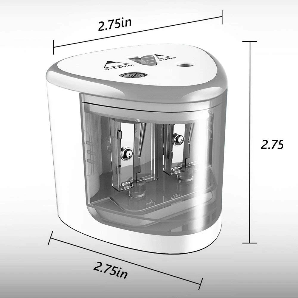 Tenwin-Two-Hole Lápis Sharpene - Electric Pencil Sharpener Usb avaliação e preço