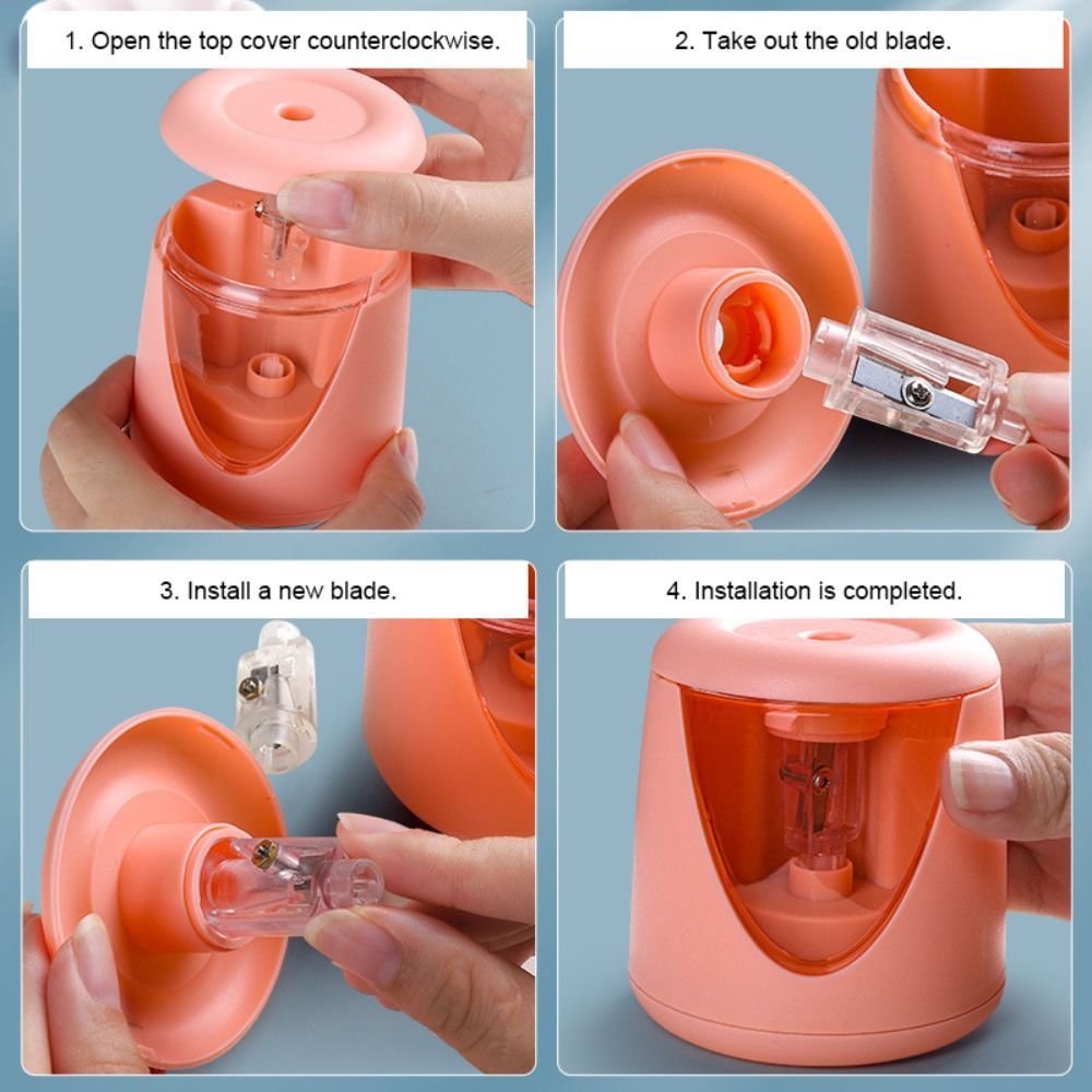 Apontador Elétrico Automático  - Electric Pencil Sharpener Usb avaliação e preço