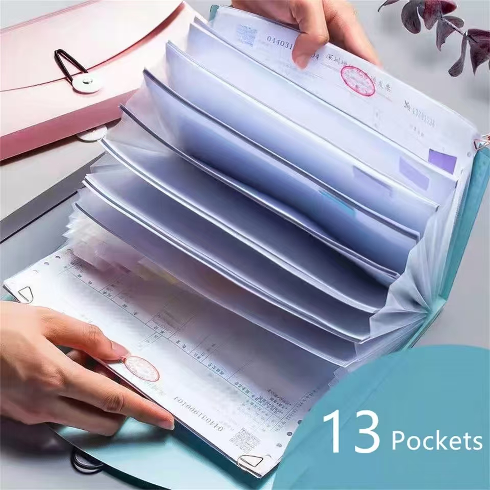 Organizador de Arquivos Expans - Expandable Accordion File Folder 13 Pockets avaliação e preço